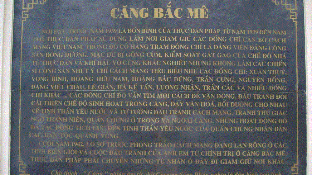 Di tích lịch sử Căng Bắc Mê