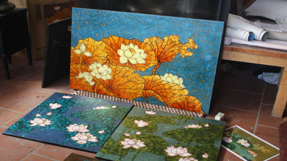 Làng nghề sơn mài Hạ Thái