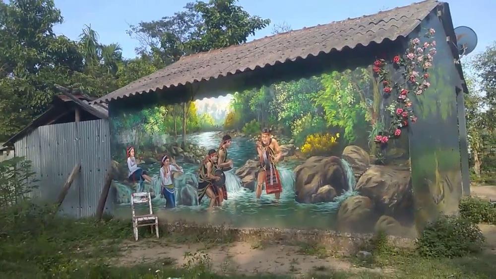 Làng bích hoạ An Bình Quảng Ngãi