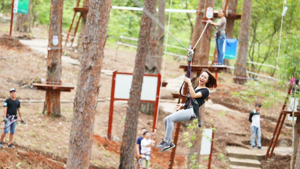 Datanla High Rope Course Đà Lạt
