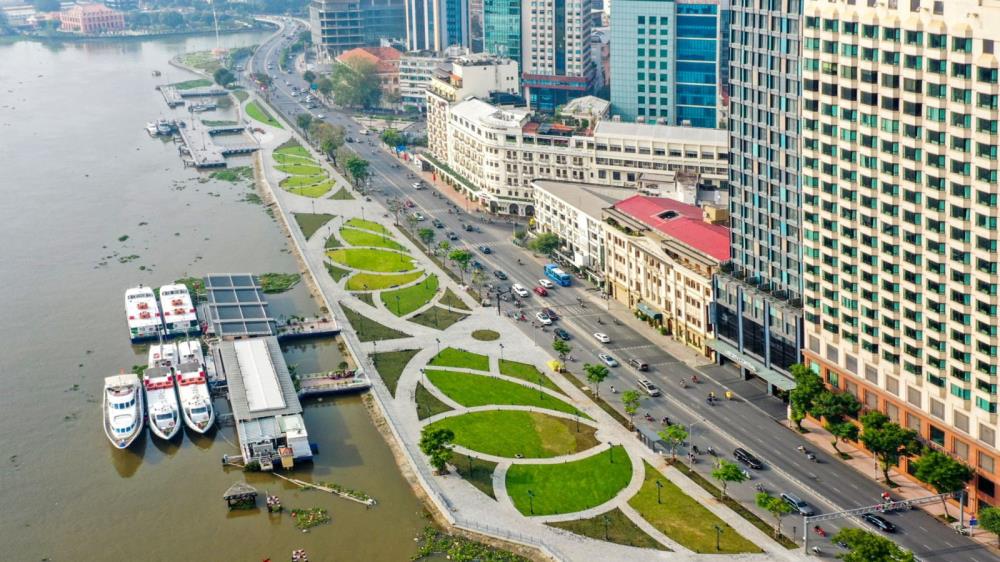 Công viên bến Bạch Đằng TP Hồ Chí Minh